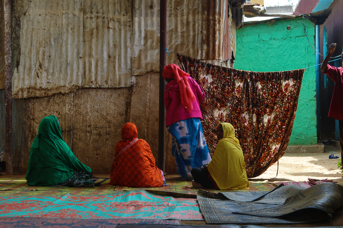 The walled city of Harar in eastern Ethiopia.