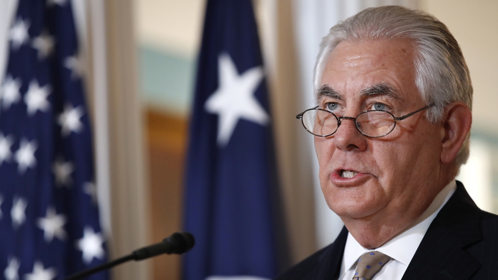 Tillerson gives GCC speech
