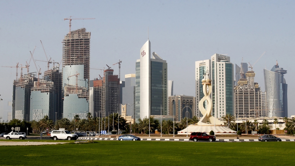 File photo of a view of the skyline of downtown Doha