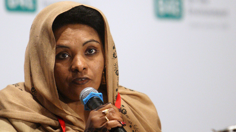 Balgis Osman-Elasha has raised awareness about worsening climate change in the Horn of Africa [How Hwee Young/EPA]