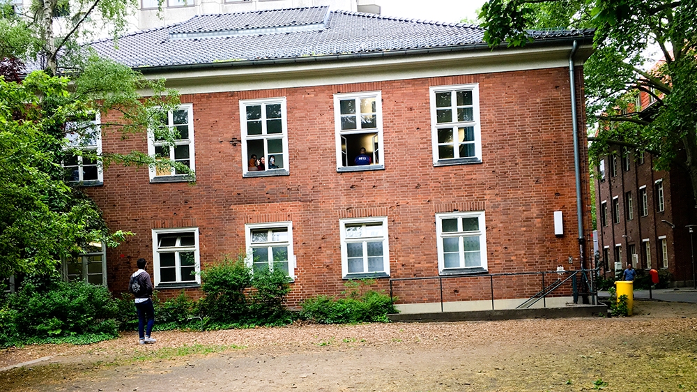 The queues of 2015 have dissipated; last spring, the Lageso complex was eerily empty [Jacob Kushner/Al Jazeera]