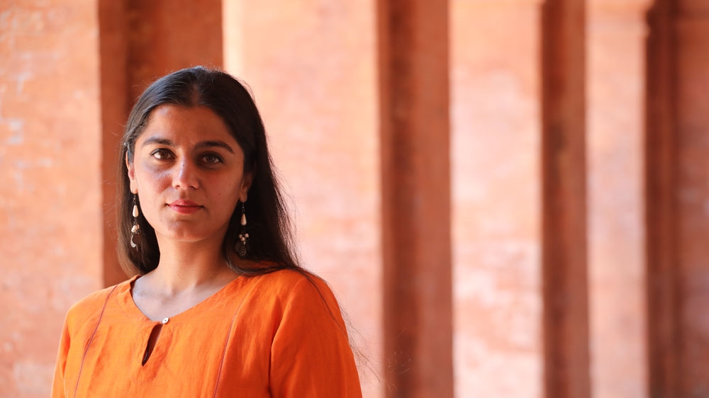 Mallika Ahluwalia is a co-founder of the first museum to commemorate the partition of India and Pakistan in 1947. The museum, in Amritsar, India, recounts not only the tragedy of partition, where more than a million people died, but also the positive stories where Sikhs, Hindus and Muslims helped each other [Steve Chao/Al Jazeera] 