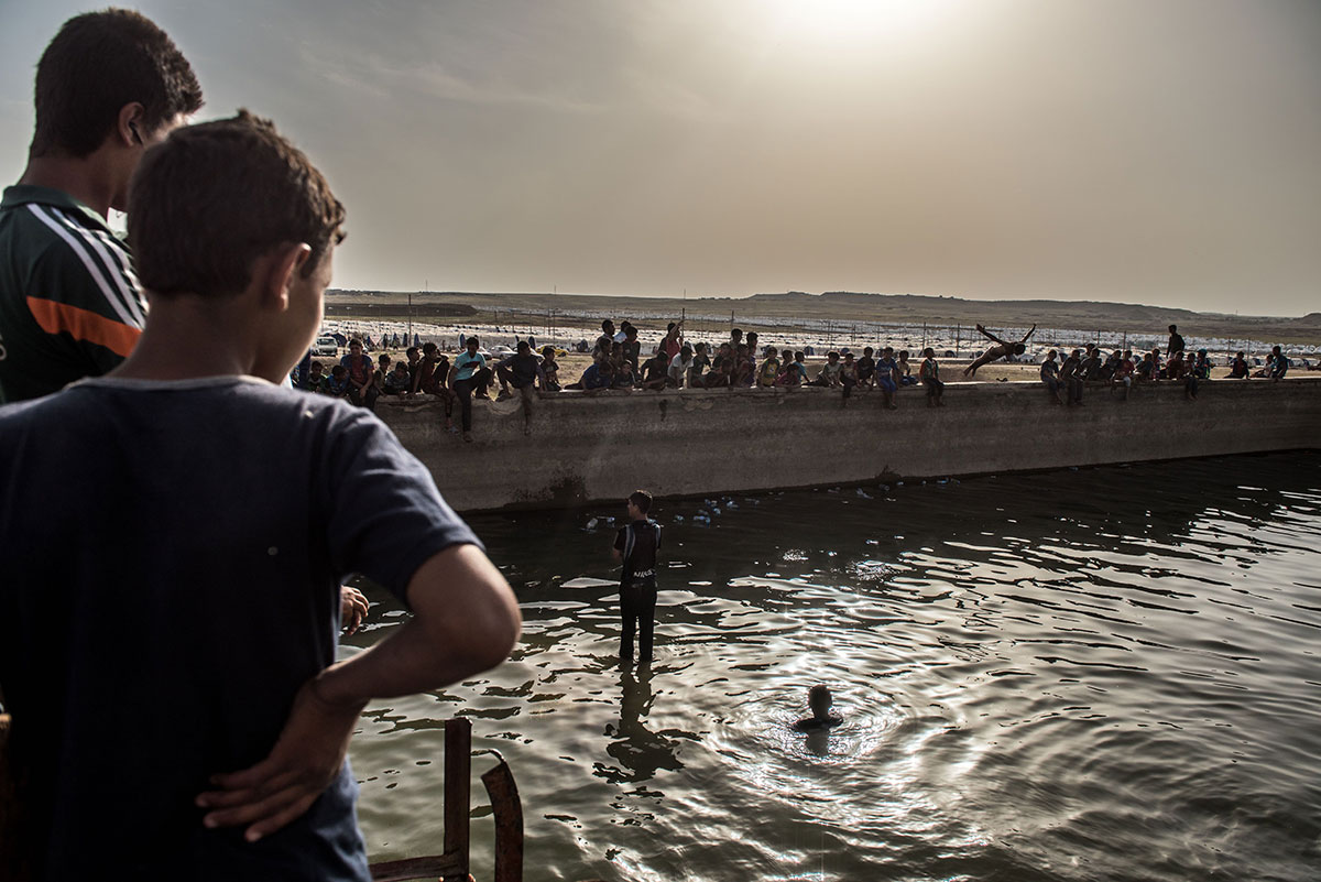 Iraqi displaced children/Please Do Not Use