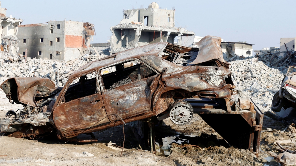Fighting increased this month when elite forces joined an operation that began in May to tear down the old quarter [Faisal Al Nasser/Reuters]