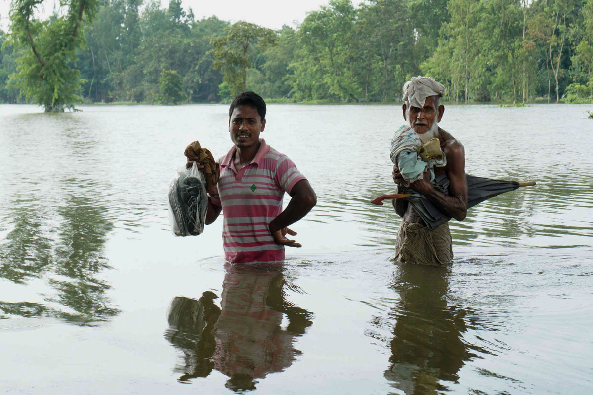 India, Nepal and Bangladesh Floods