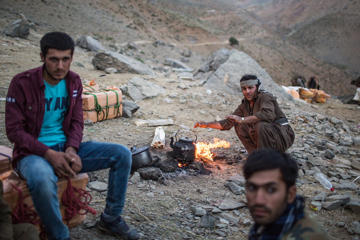 Smuggling through Iraq-Iran Kurdistan region/Please Do Not Use