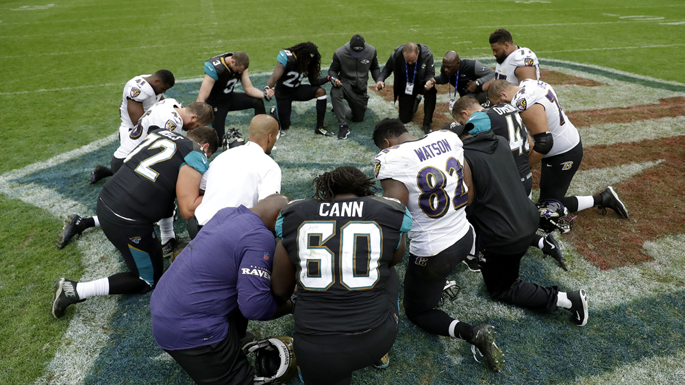 NFL racism protest