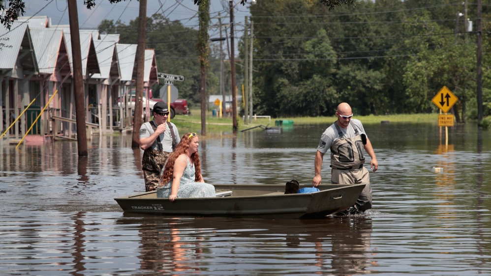 Southeast Texas Inundated After Harvey Makes Second Pass Over The Region