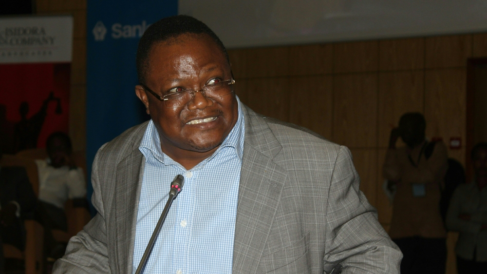 Prominent Tanzanian opposition politician Tundu Lissu