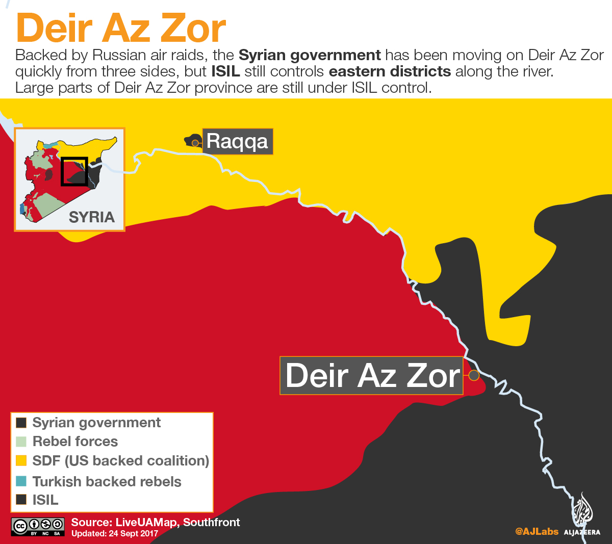 isil deir az zor infographic