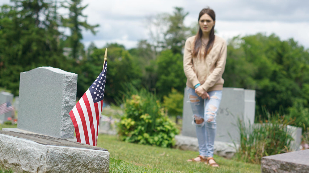 Alexis Lightle's father died of an accidental drug overdose [Josh Rushing/Al Jazeera]