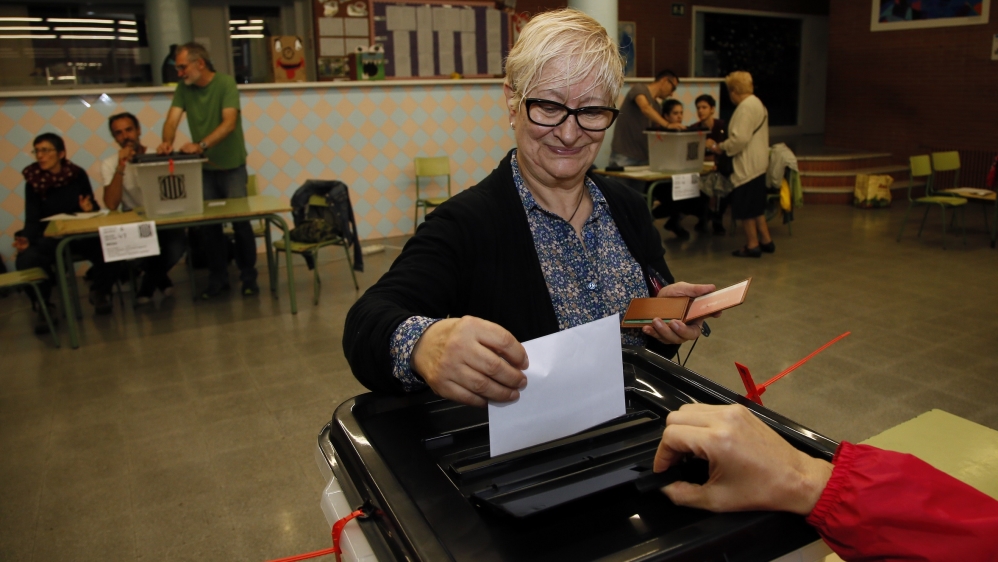 Catalonia - voting