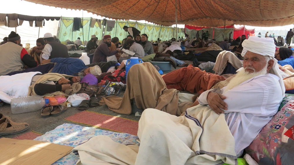 Islamabad sit-in blasphemy laws