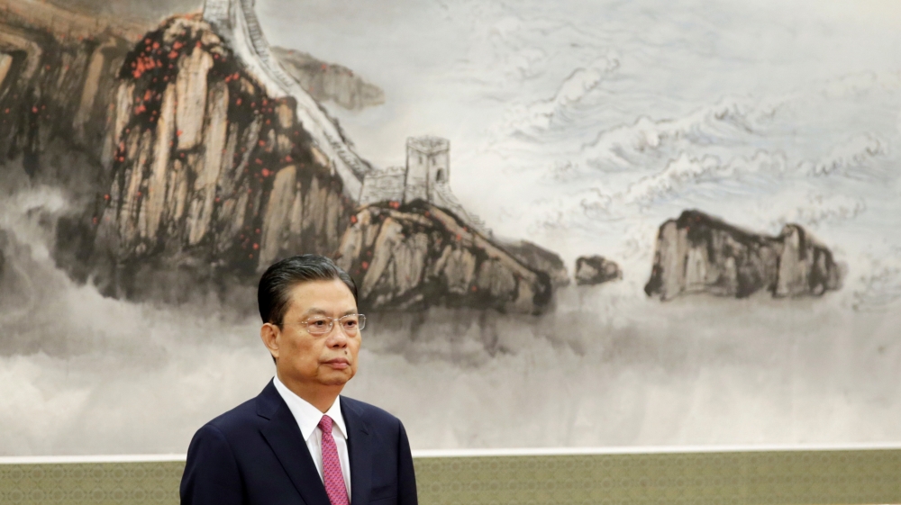 China’s top anti-corruption official Zhao Leji has called for greater scrutiny of financial institutions