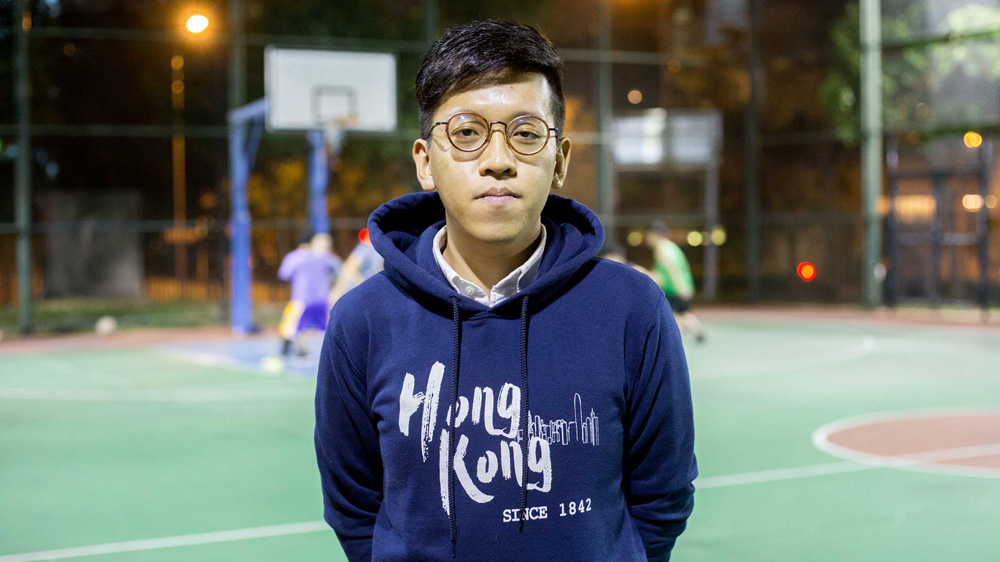 Kin Wa Chung was one of the people booing at recent matches [Jeremy Smart/Al Jazeera]