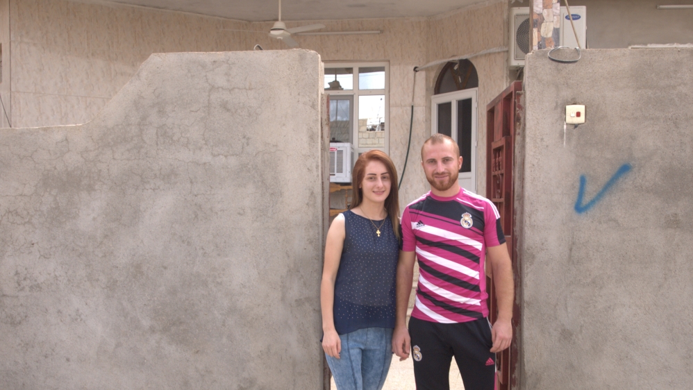 'We are looking to the future,' says newly married Azra Bashir [Samira Shackle/Al Jazeera]