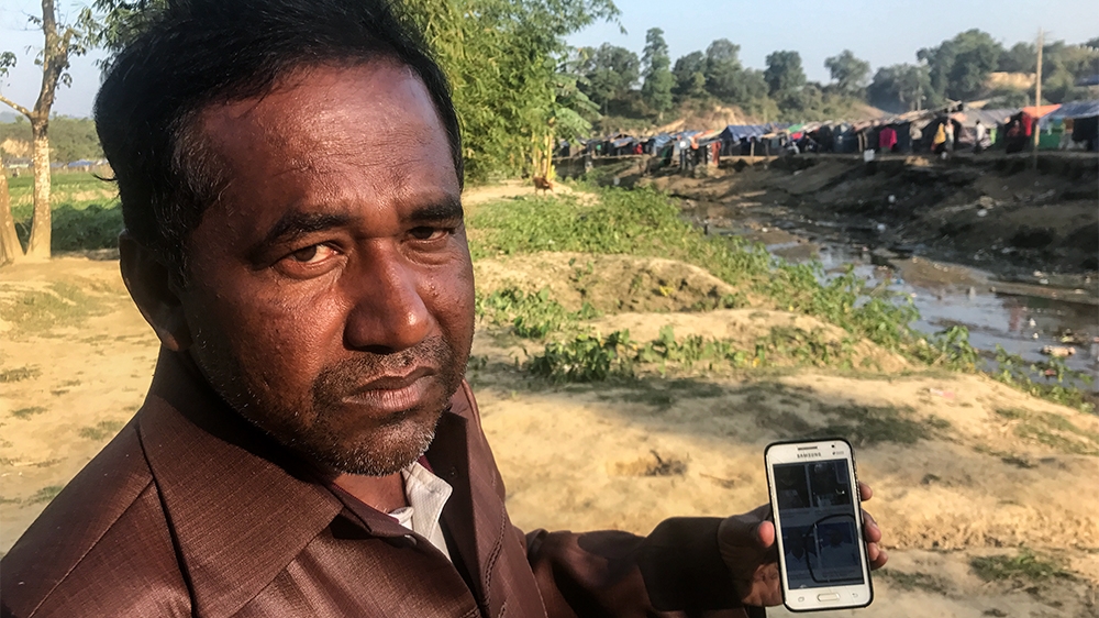 Dil Mohammed, who Myanmar says is a Rohingya fighter, is afraid to return [Ashish Malhotra/Al Jazeera] 