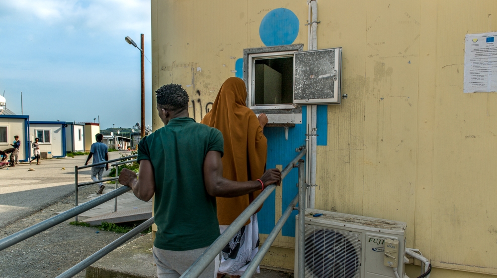 The centre can host up to 400 people [Dimitris Sideridis/Al Jazeera]