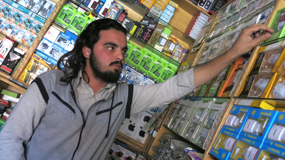 Waheed Nadan has championed the cause of musicians from South Waziristan, sponsoring their albums and helping them to release their music to a wider audience online [Asad Hashim/Al Jazeera]