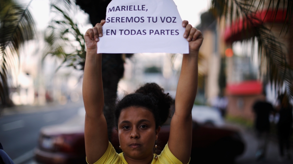 Marielle Franco protest
