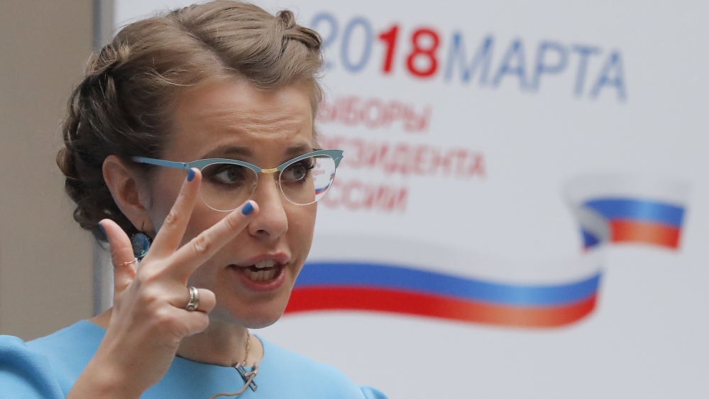 Ksenia Sobchak Russian elections