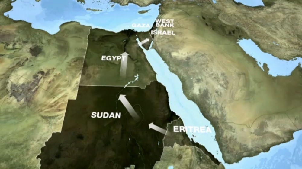 Many of those fleeing Eritrea travel through neighbouring Sudan, before reaching Israel or Europe [Al Jazeera]