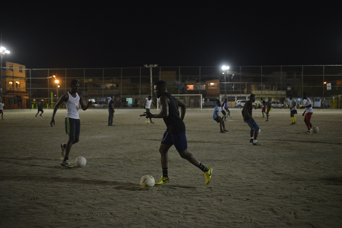 Luta Espoir-Babou, 23, was a successful footballer in his homeland. He played as an attacking midfielder for Dragons. In Rio, he took part in the Amateur Soccer World Cup, a local tournament, in 2016.