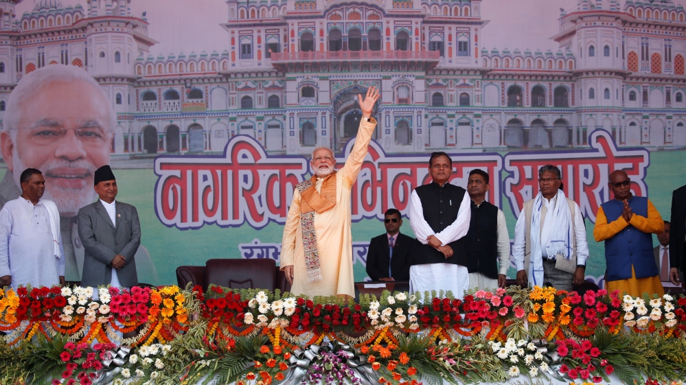 Analysts say Modi wants to improve relations with Nepal by using soft power such as religion and culture [Navesh Chitrakar/Reuters]