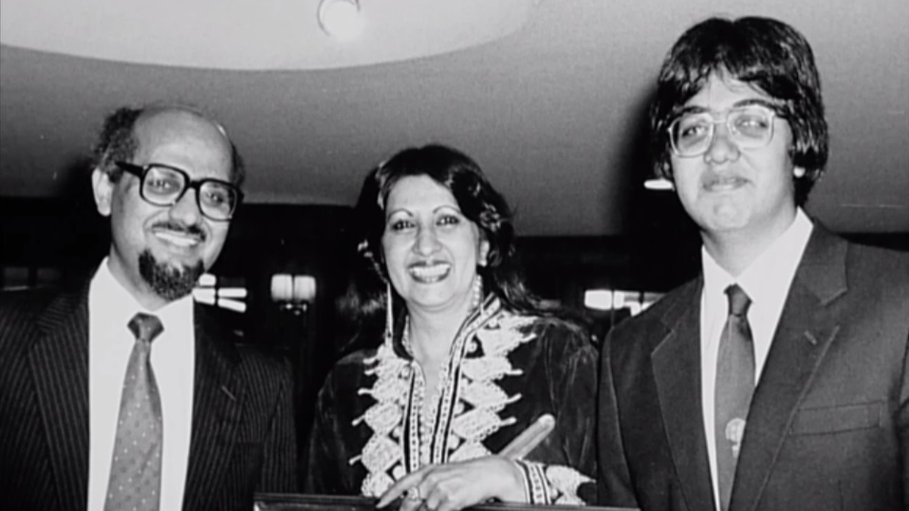 Mo's family often came second to his work, with him frequently travelling for months at a time on stories [Screengrab/Al Jazeera]