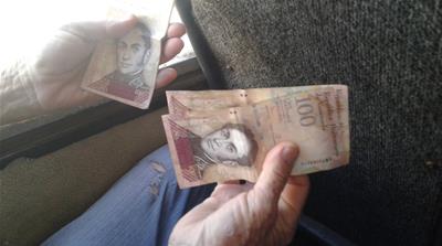 When you get cash, you must save it for transport, because they only accept cash [Al Jazeera]