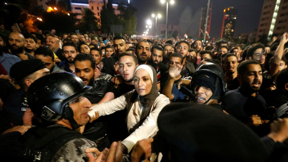 Jordan protests