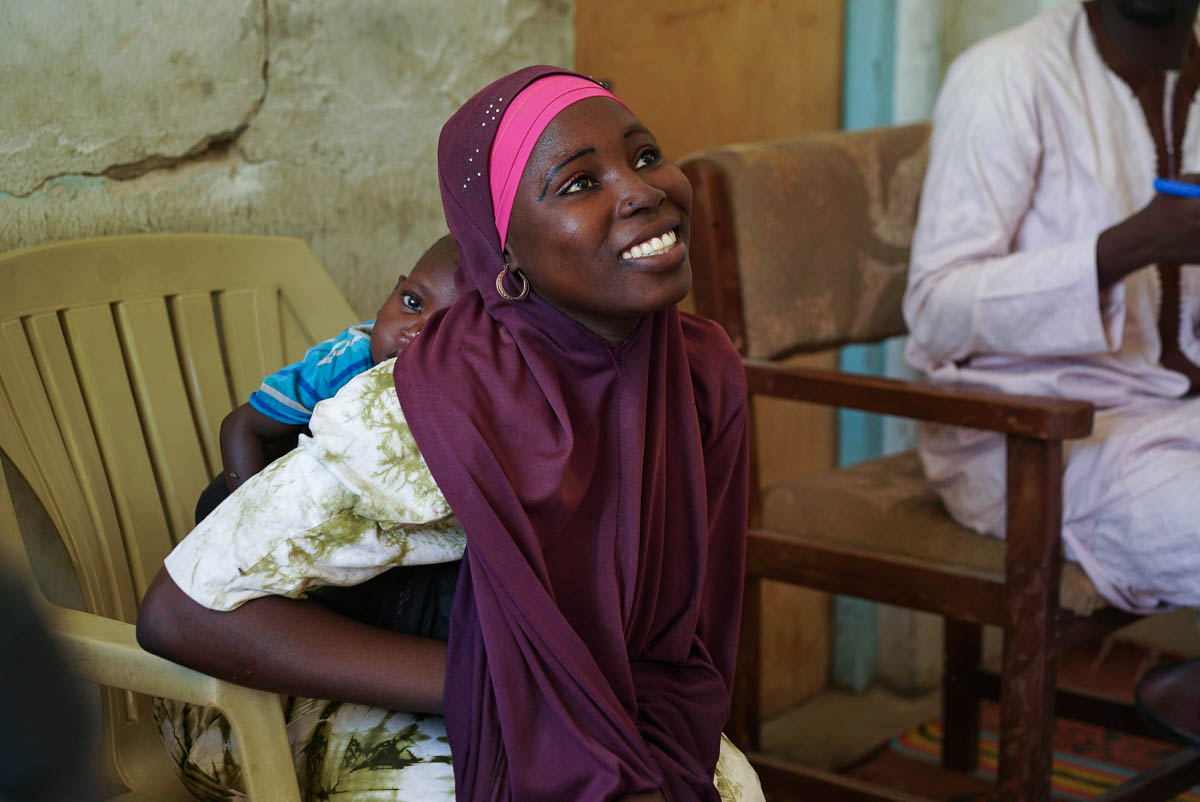 “If my village returns to normal, and the government agrees to let us go back, then I would return. When I think about going back home, I am happy,” Yagana