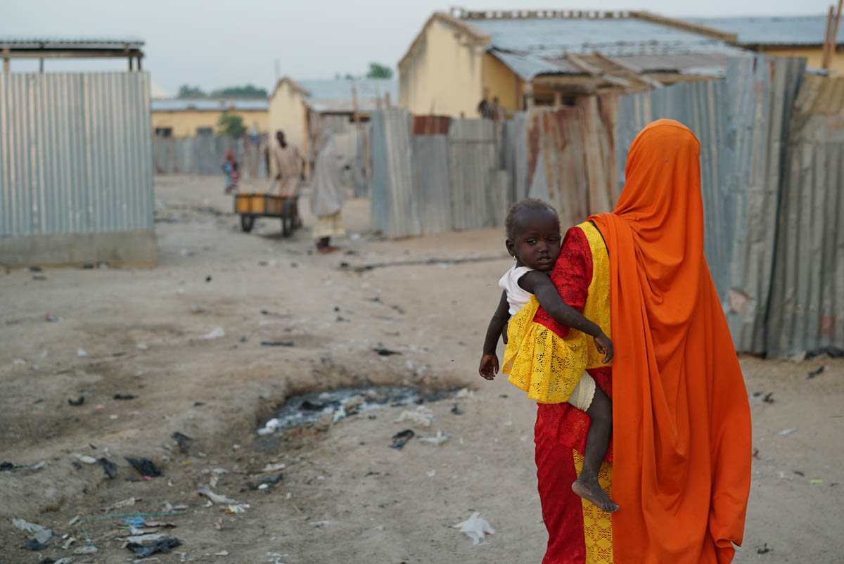 Women and children make up 79% of the IDP population in northeast Nigeria, most of whom are concentrated Borno, Adamawa and Yobe states.