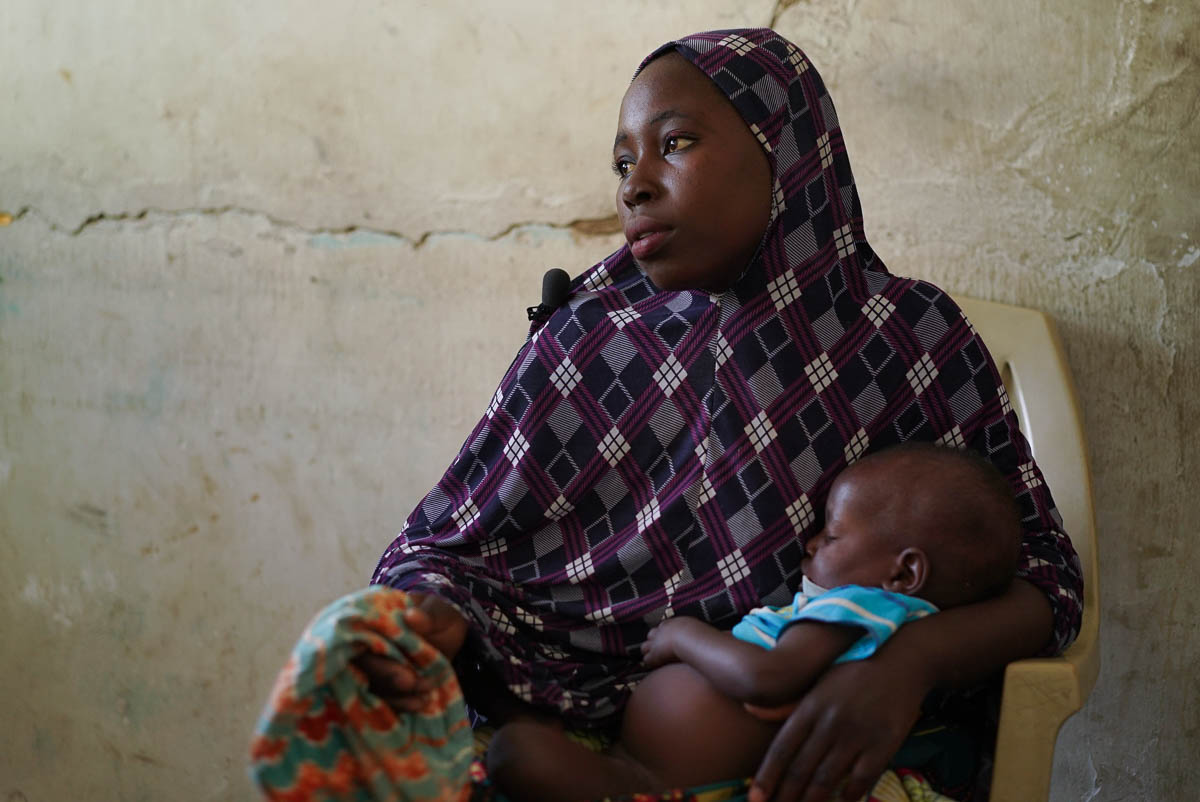“Living in the camp is terrifying. They do supply food, but to be honest, it isn’t enough at all. Because we don’t have food, we need to do some menial jobs like pounding other people’s millets. For o