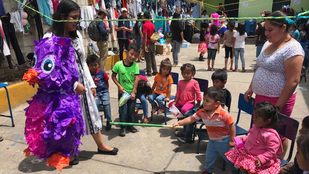 Psychologists and other health workers warn that children are the most vulnerable victims of the Fuego volcano disaster [Louisa Reynolds/Al Jazeera]