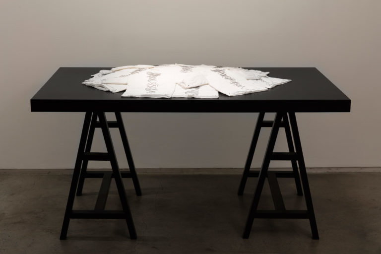 Gulsun Karamustafa's Create Your Own Story with the Given Material, 1997, memorialises the plight of immigrant children in Turkey and their uncertain futures [Guggenheim Foundation]