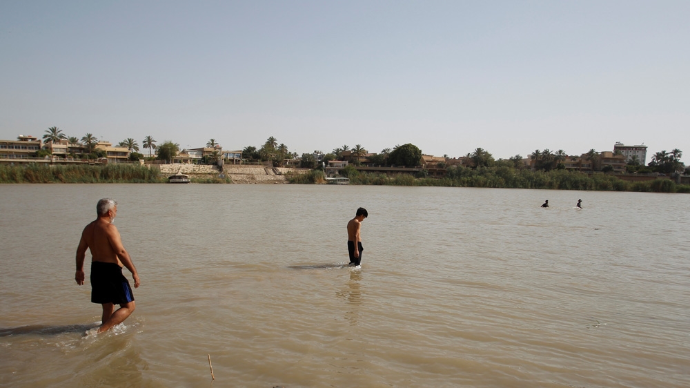 Al-Abadi has said there are plans to secure the country's water resources [Khalid al-Mousily/Reuters] 