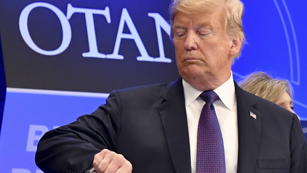 Trump said the current situation is not fair to the taxpayers in the US [AP] 