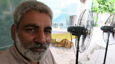 Shahid Bashir, PML-N voter [Asad Hashim/Al Jazeera]