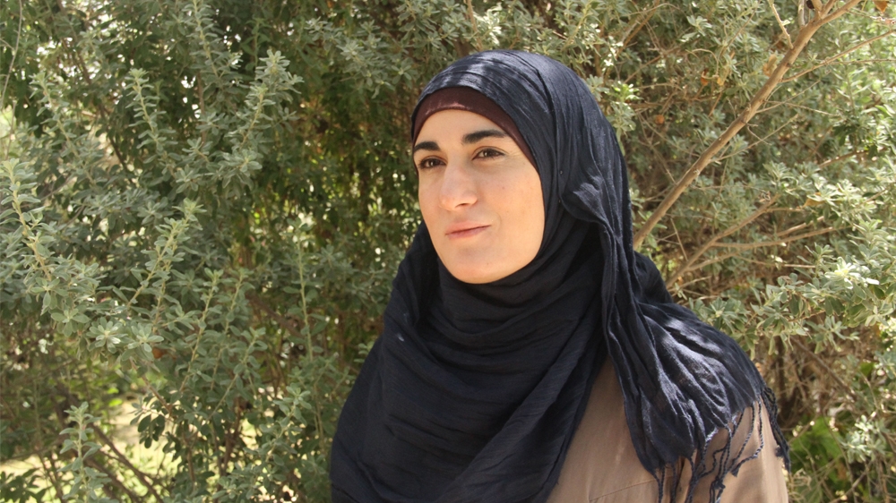 'The Palestinian people of the Gaza Strip are fed up with promises and talks,' says Rana Shubair, a participant in the Great Return March [Rana Shubair/Al Jazeera]