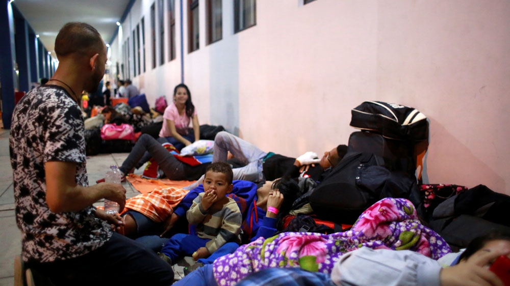 Venezuelan migrants