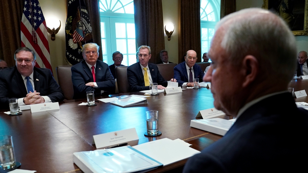 Sessions, a longtime US senator and early supporter of Trump's presidential bid [File: Reuters]