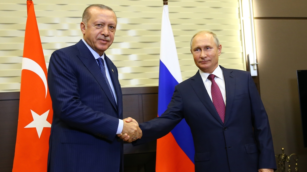 Recep Tayyip Erdogan - Vladimir Putin meeting in Russia
