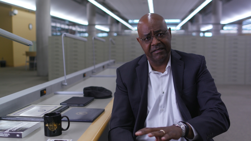 Rodney Hill, head of the Internal Affairs Division inside the Baltimore Police Department from 2013 until early 2018 [Al Jazeera]