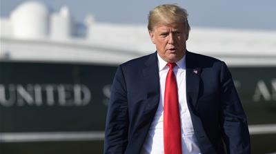 Trump has said that relations between the US and Turkey are 'not good at this time!' [Susan Walsh/AP Photo]