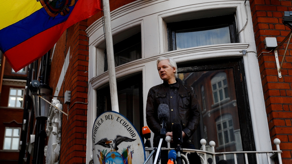 Assange Ecuador embassy