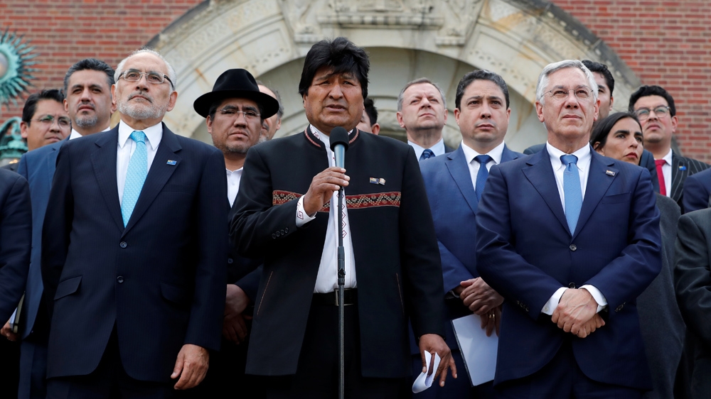 Bolivian President Evo Morales has been accused of using the territorial dispute as a campaign issue [Yves Herman/Reuters]