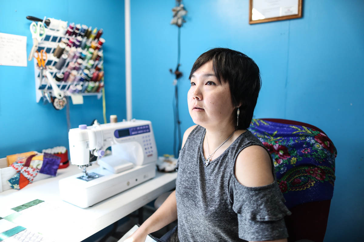 Kuspuk, the traditional dress of Alaska [Showkat Shafi/ Al Jazeera]