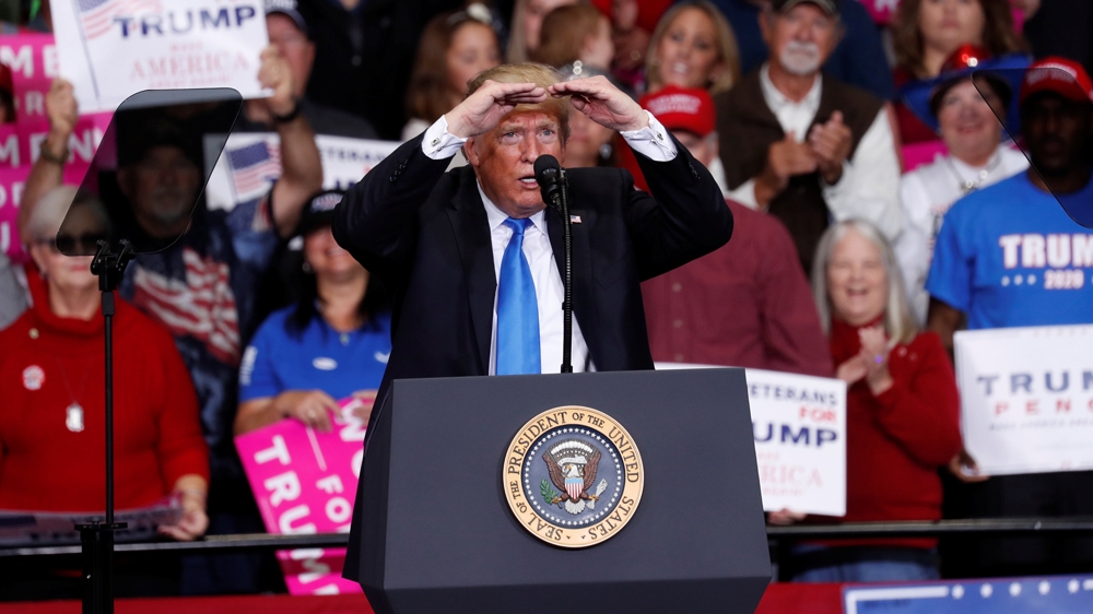 US President Donald Trump