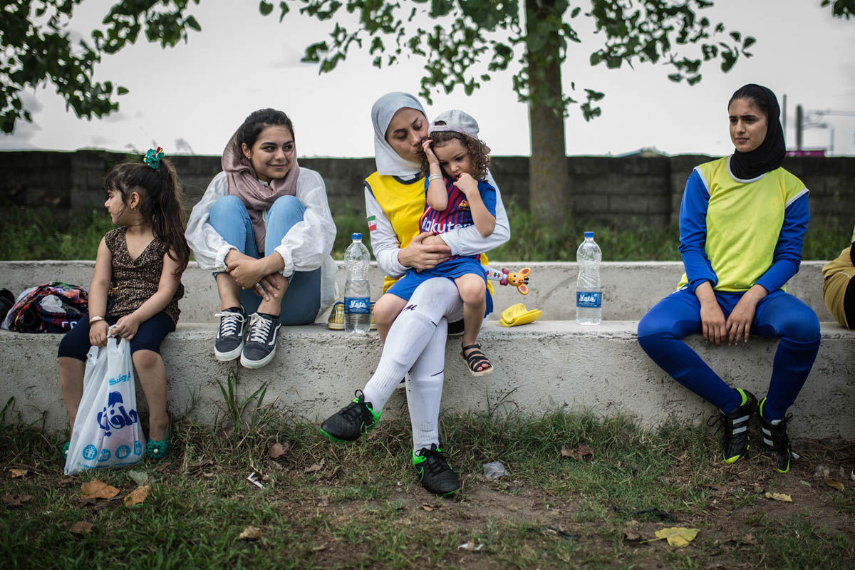 What''s it like to be a female football player in Iran?
